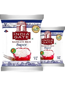 INDIAGATE BASMATI RICE SUPER 1 kg