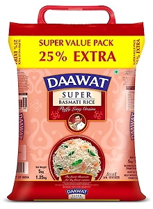 DAAWAT SUPER BASMATI RICE 5 kg