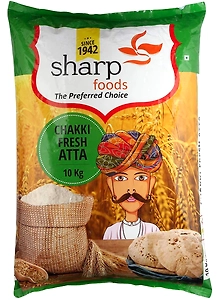 SHARP FOODS CHAKKI ATTA 10 kg
