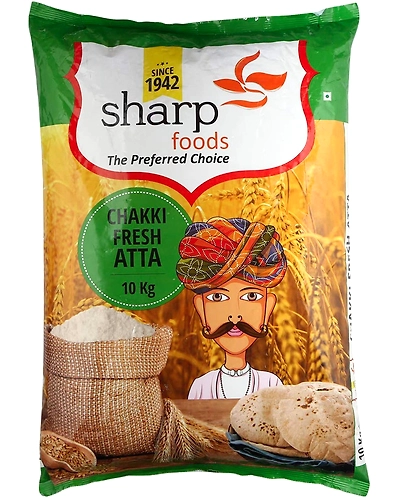 SHARP FOODS CHAKKI ATTA 10 kg-394849