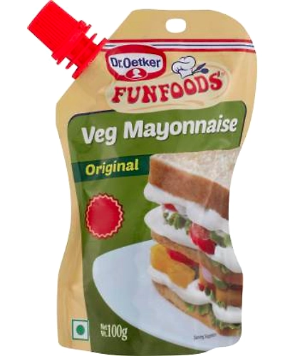 FUNFOOD VEG MAYONNAISE 100g SPOUT-358381