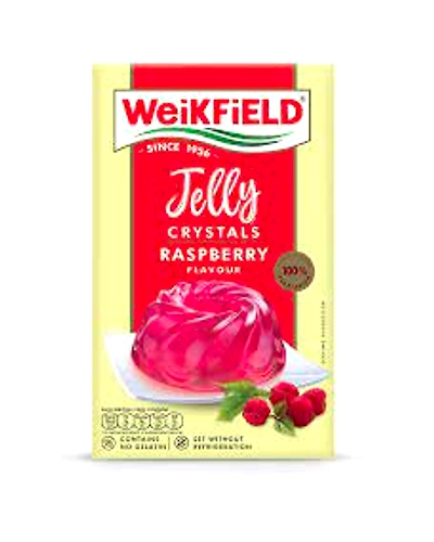 WK VEG JELLY 90 gm  RASBERRY-330192