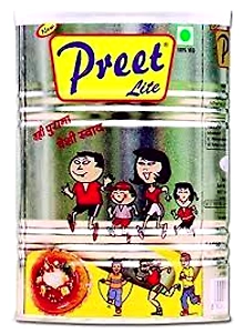 PREET LITE LOW CHO FAT 1l TIN