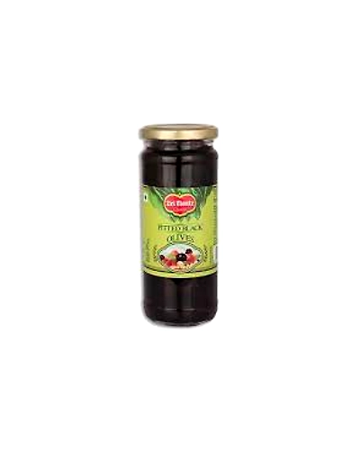 DELMONTE BLACK PITTED OLIVES450g-275201