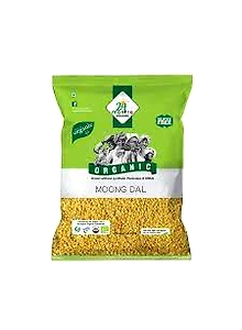 24LM ORG MOONG DAL 500 gm