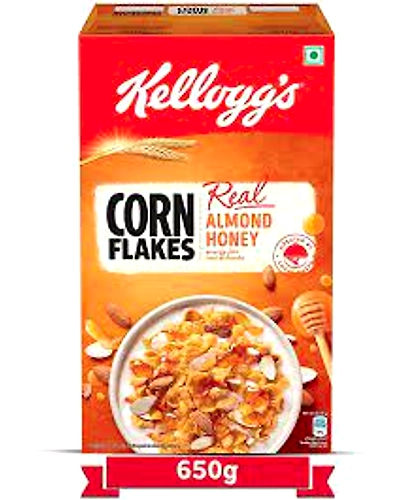 KELLOGG ALMOND CORNFLAKES 650g-319697