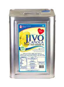 JIVO CANOLA OIL 15l TIN