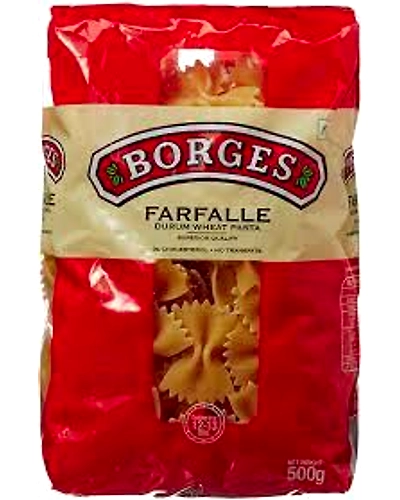 BORGES FARFALLE PASTA 500g-303137