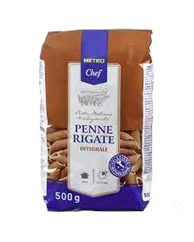 METROCHEF PASTA PENNERIGAT 500g-411107