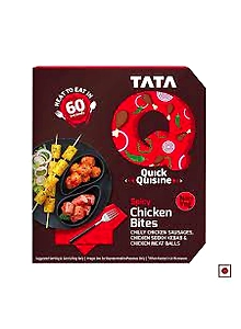 TATA Q SPICY CHKN BITES 180g