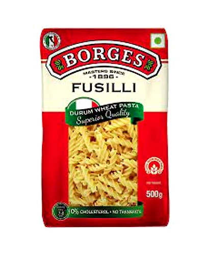 BORGES WW FUSILI PASTA 500g-345288