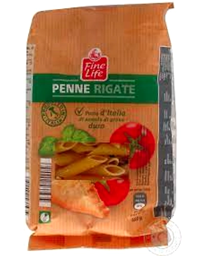 FINE LIFE PENNE PASTA 500g-353097