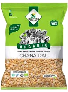 24LM ORG CHANA DAL 500 gm