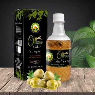 Basic Ayurveda Olive Cider Vinegar Premium (Jaitun Ka Sirka) 500 ML