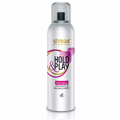 STREAX PROFESSIONAL HOLD &amp; PLAY HOLD SPRAY-PALS-1244