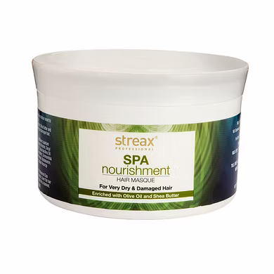 STREAX PROFESSIONAL OLIVE AND SHEA BUTTER SPA NOURISHMENT HAIR MASQUE-PALS-1252