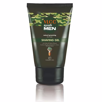 VLCC AYUSH MEN SHAVING GEL(60GM)-PALS-1409