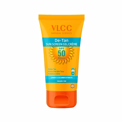 VLCC DE TAN SPF 50 PA+++ SUN SCREEN GEL CREME(100GM)-PALS-1419