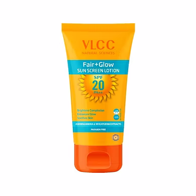 VLCC FAIR+GLOW SUN SCREEN LOTION SPF20(50ML)-PALS-1421