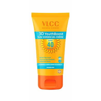 VLCC 3D YOUTH BOOST SPF40 PA+++ SUN SCREEN GEL CREME(50GM)-PALS-1423