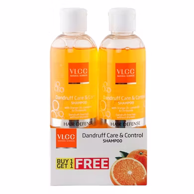 VLCC DANDRUFF CARE &amp; CONTROL SHAMPOO (BUY 1 GET 1) (EACH 350 ML)-PALS-1448