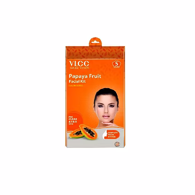 VLCC PAPAYA FRUIT FACIAL KIT 5 SESSION-PALS-1469