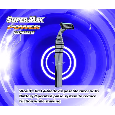 SUPER-MAX SYRINE™ DISPOSABLE RAZOR BLADE-PALS-1512