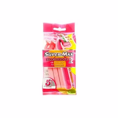 LONG HANDLE 2 DISPOSABLE RAZOR BLADE-PALS-1514