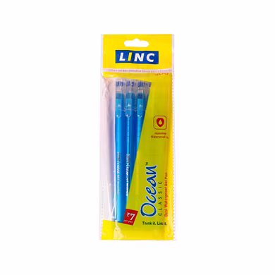 OCEAN WATERPROOF GEL PEN - BLUE-PALS-1582