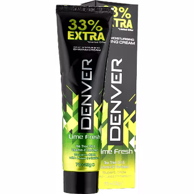 DENVER LIME FRESH SHAVING CREAM-PALS-1696