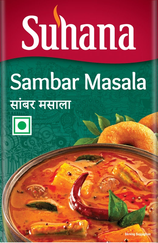 Suhana Sambar Masala Jar-SU-055