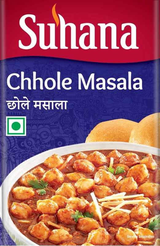 Suhana Chhole Masala Jar-SU-100