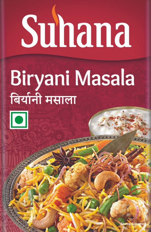 Suhana Biryani Masala Jar-SU-117