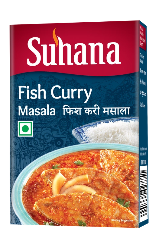 Suhana Fish Curry Masala Box-SU-141