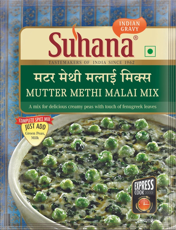 Suhana Mutter Methi Malai Spice Mix Pouch-SU-342