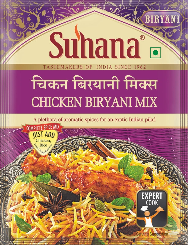 Suhana Chicken Biryani Spice Mix Pouch-SU-346