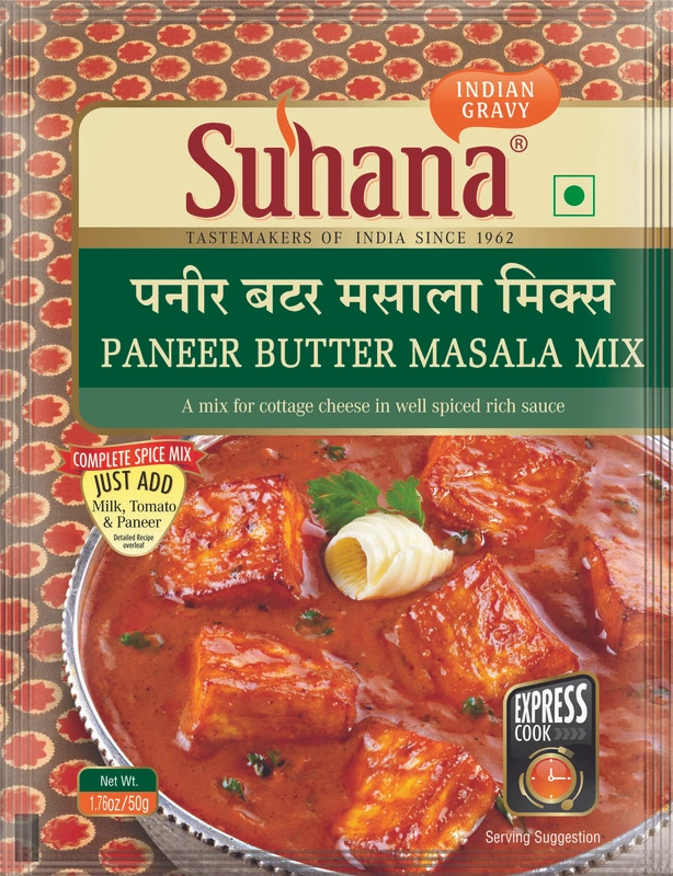 Suhana Paneer Butter Spice Mix Pouch-SU-358