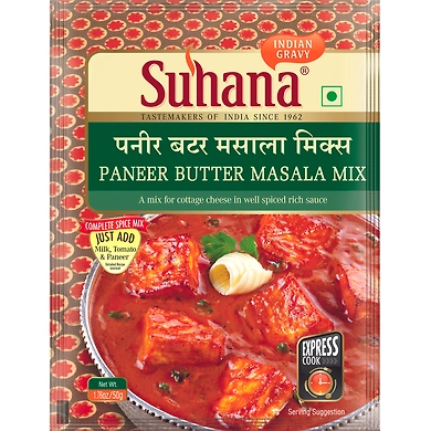 Suhana Paneer Butter Spice Mix Pouch-SU-359