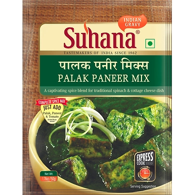 Suhana Palak Paneer Spice Mix Pouch-SU-360