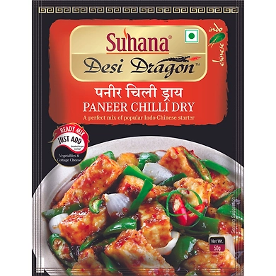Suhana Paneer Chilli (Dry) Mix Pouch-SU-395