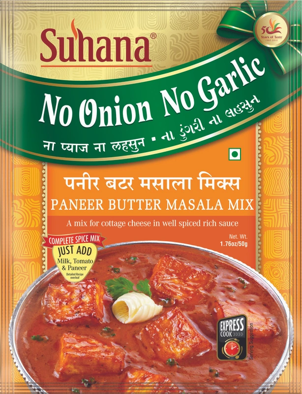 Suhana Paneer Makhanwala (NONG) Spice Mix Pouch-SU-404