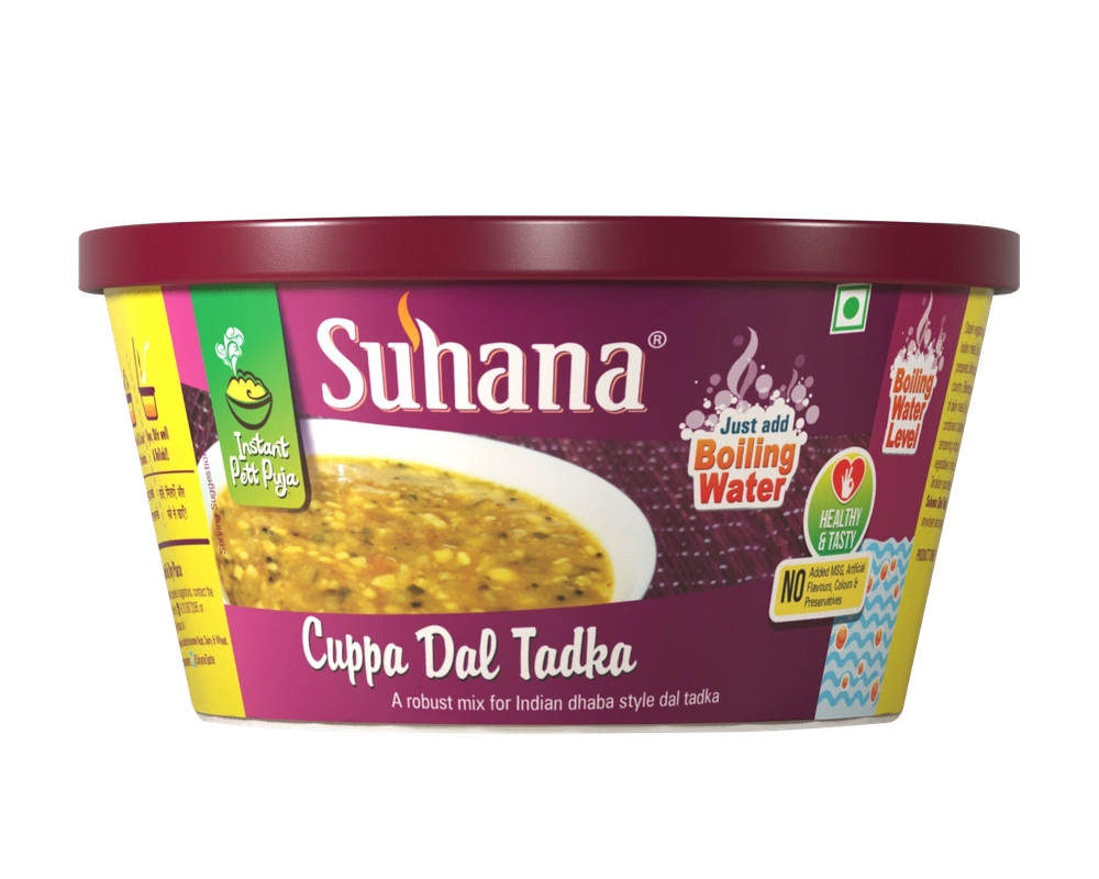 Suhana Dal Tadka &amp; Jeera Rice Cuppa-SU-439