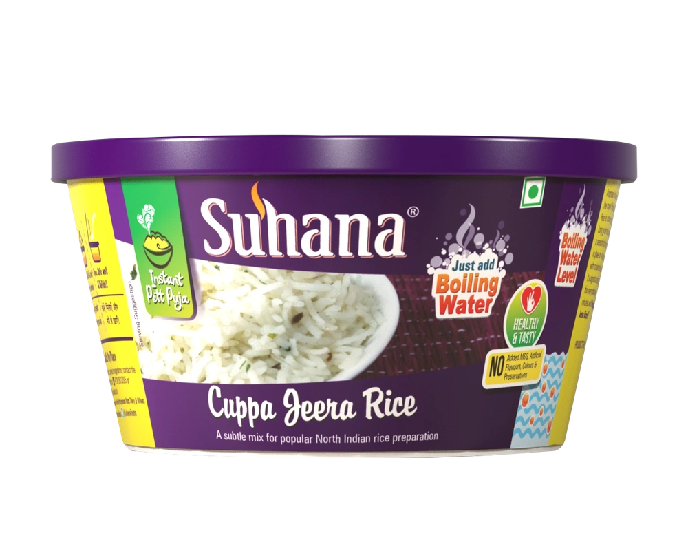 Suhana Dal Tadka &amp; Jeera Rice Cuppa-SU-440