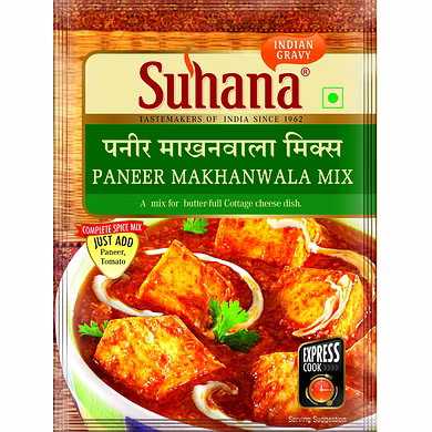 Suhana Paneer Makhanwala Spice Mix Pouch-SU-333