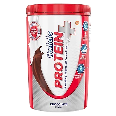 Horlicks High Protein Drink - Chocolate, Protein+-SKU-RAVI-2366