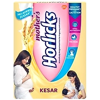Horlicks Mother's Health & Nutrition Drink - Kesar Flavour- No Added Sugar