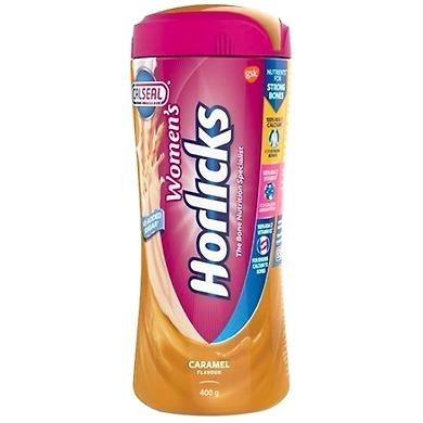 Horlicks Women's Horlicks Health &amp; Nutrition Drink - Caramel Flavour, No Added Sugar-SKU-RAVI-2381