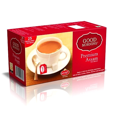 Good Morning Premium Assam Tea Bags (25 T-Bags)-SKU-RAVI-2551