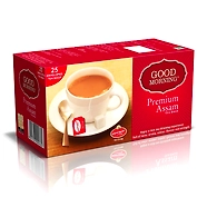 Good Morning Premium Assam Tea Bags (25 T-Bags)