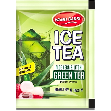 Wagh Bakri Aloe Vera &amp; Litchi Ice Tea 25 Gm-SKU-RAVI-2574